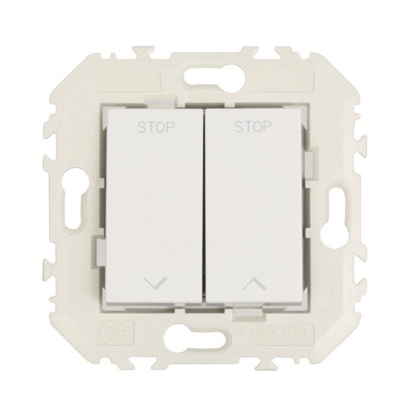 EFAPEL QUADRO45 ŁĄCZNIK ŻALUZJOWY BIAŁY MAT 45293 KWBM