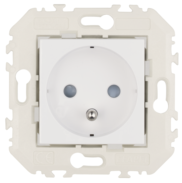 EFAPEL QUADRO45 GNIAZDO POJEDYNCZE Z UZIEMIENIEM 45479 SBM