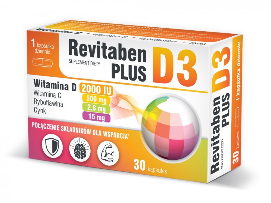 Revitaben D3 PLUS x 30 kaps