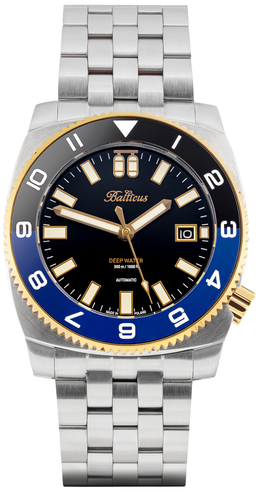 Zegarek Balticus BALDWOBBG Deep Water  czarnoiebieski  Limited Edition 50 szt
