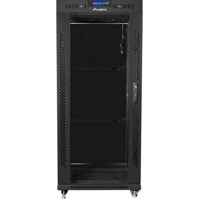 Lanberg Szafa Rack 19 27U 600x600 FF01-6627-12BL z termostatem - KONFIGURATOR WYPOSAŻENIA - CZAT NA ŻYWO FF01-6627-12BL