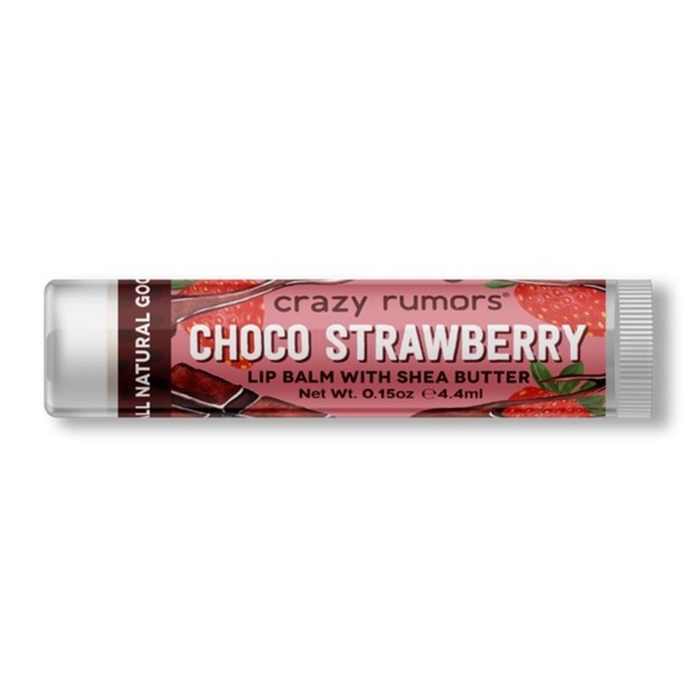 Crazy Rumors Crazy Rumors Naturalny balsam do ust Choco Strawberry 4.4ml