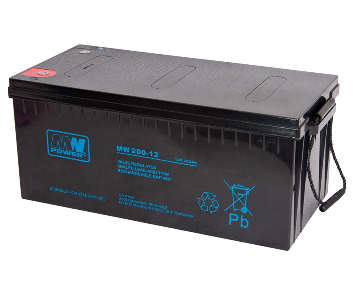 Akumulator żelowy 12V/200Ah MWP Pb 522