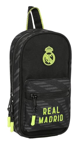 safta Unisex piórnik plecak C/4 port. lecio Real Madrid 3. Team 22/23, kolorowy, średni, kolorowy, m