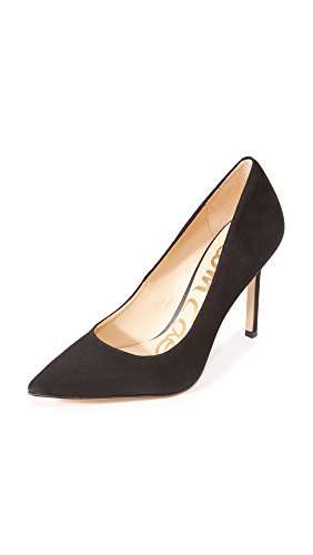 Sam Edelman Damskie czółenka Hazel, czarny - Czarny czarny Suede - 38.5 EU
