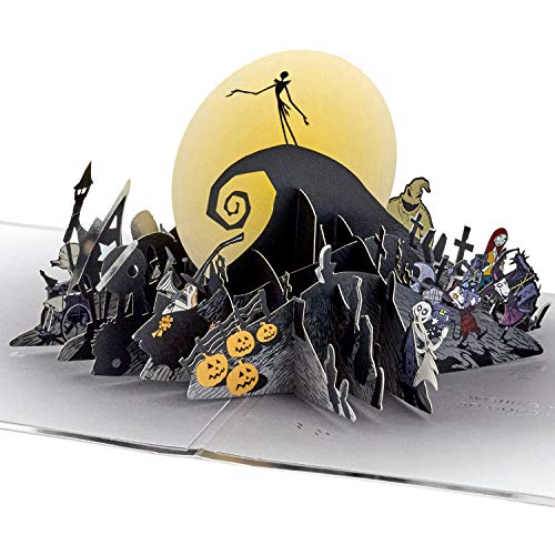 Hallmark Signature Paper Wonder Nightmare Before Christmas Pop Up kartka urodzinowa, kartka na Halloween (Happy Nightmares)