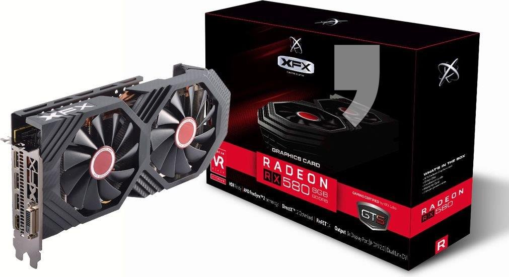 XFX AMD Radeon RX 580 (RX-580P8DFD6)