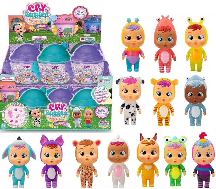 IMC Toys Cry Babies Płacząca mini laleczka mix wzorów