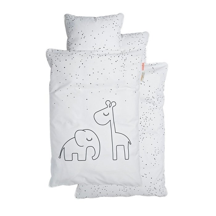 Done by Deer, Dots, Pościel Dziecięca, White