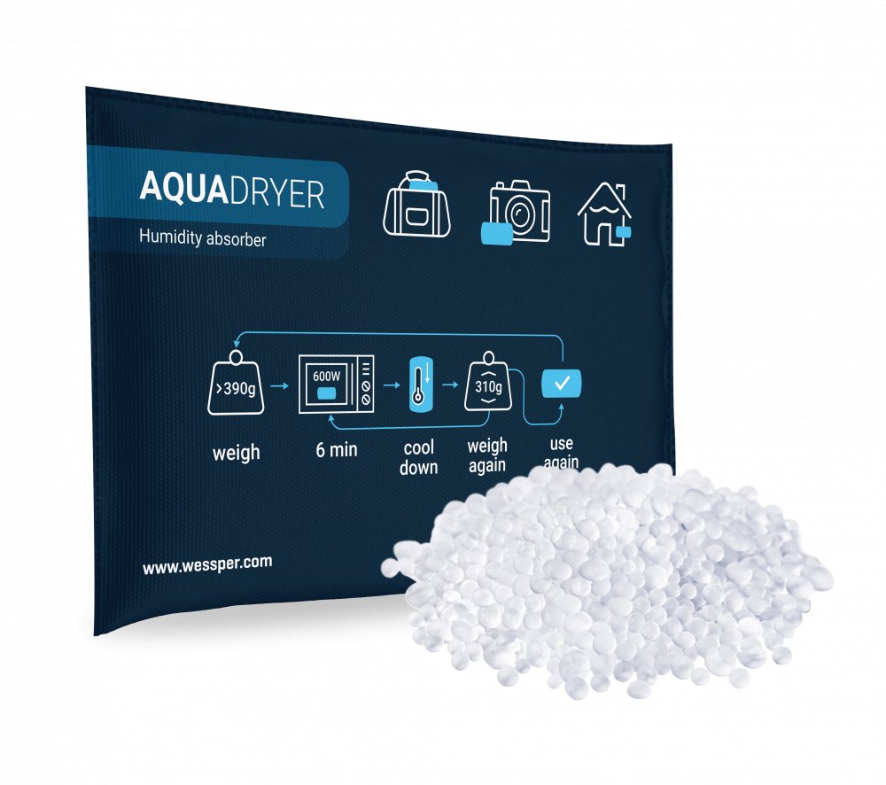 Pochłaniacz wilgoci do samochodu WESSPER WES093 odnawialny