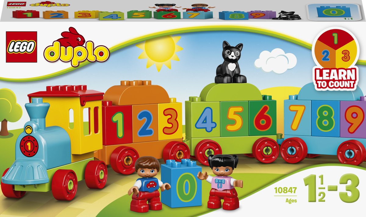 LEGO Duplo Pociąg z cyferkami 10847