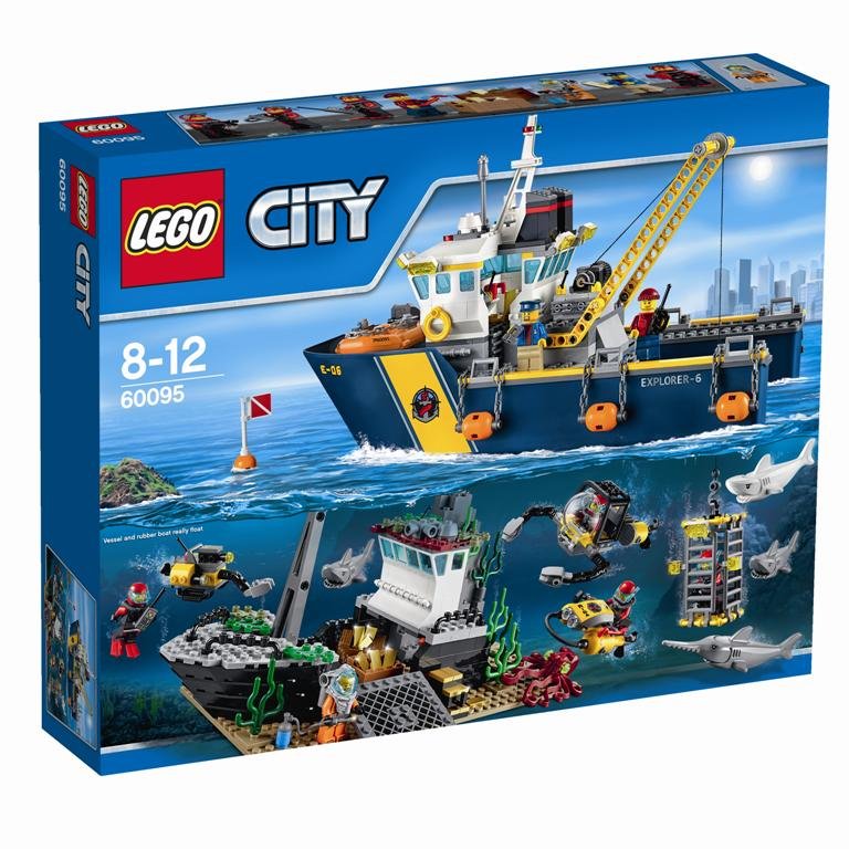 LEGO CITY Statek do badań głębinowych 60095