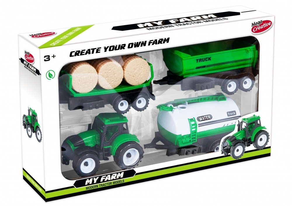 Mega Creative Moje Ranczo Traktor Z Akcesoriami