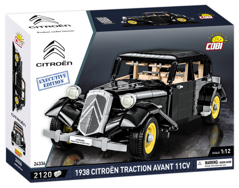 Cobi 24336 Cars Citroen Traction Avant 11CV 1938 Executive Edition 2120 klocków