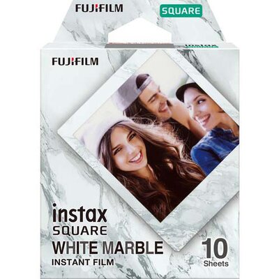 Fuji Fuji Instax Square Film White Marble 1x10 IN128
