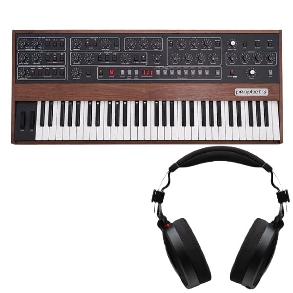 ‌‌Sequential Prophet 5 + Rode NTH-100 - syntezator analogowy + słuchawki Gratis Promocja świąteczna ♦ 30 DNI NA ZWROT ♦ GWARANCJA DOOR-T...