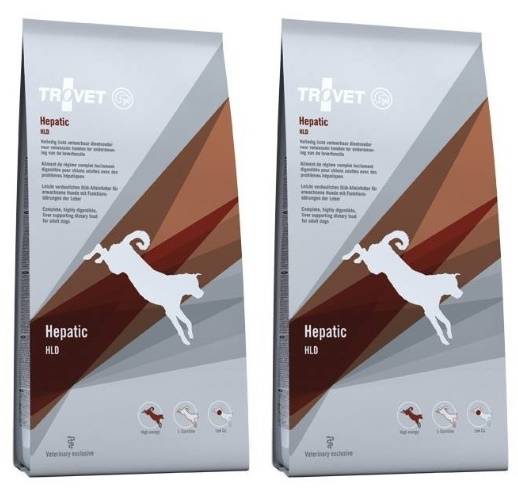 TROVET Trovet HLD Hepatic dla psa 2x12,5kg