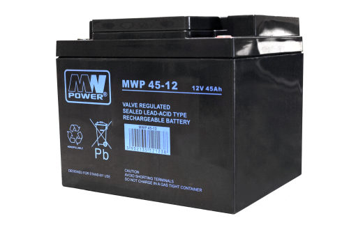 MW Power Akumulator AGM MWP 45-12 12V 45Ah MWP 45-12