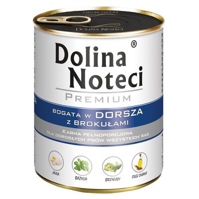 Dolina Noteci Premium Bogata W Dorsza Z Brokułami 400g