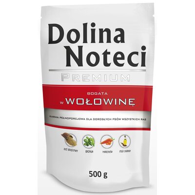 Dolina Noteci PREMIUM bogata w wołowinę 500g