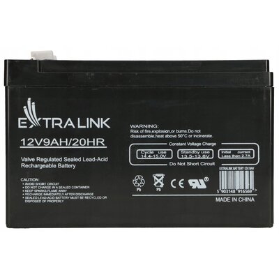 Extralink Akumulator AGM 12V 9Ah