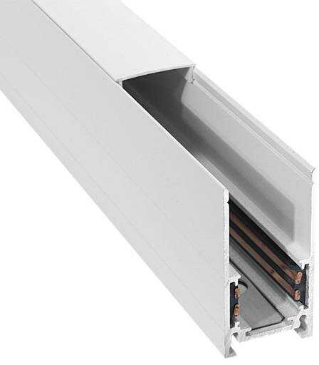 Szyna natynkowa LED DOMENO niskonapięciowa LL-20B 100cm biały