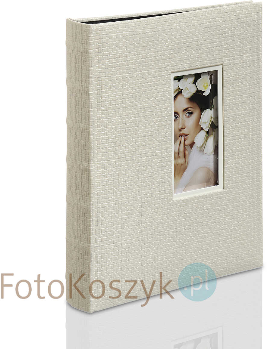 Album wklejany Poldom Azaro Kremowy (tradycyjny 60 czarnych stron)