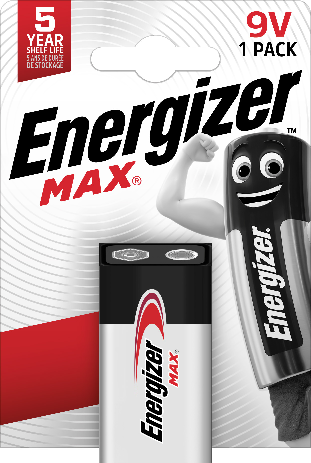 Energizer - Bateria ENERGIZER MAX 9V (6F22)