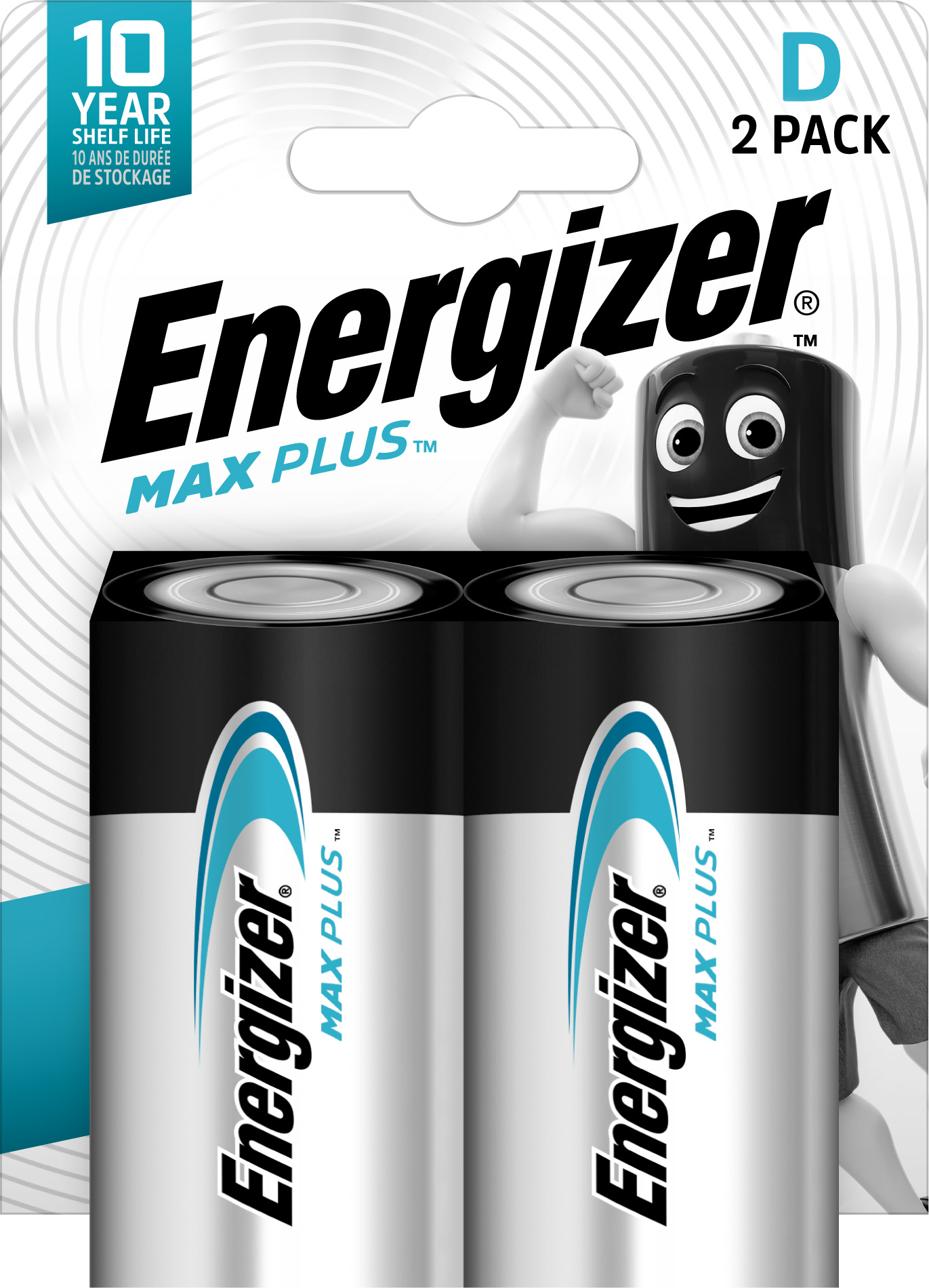 Energizer - Baterie ENERGIZER MAX PLUS D