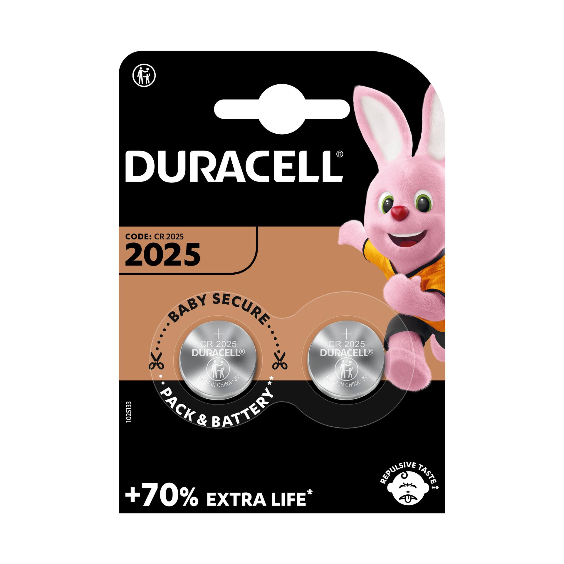 Duracell - Baterie litowe Duracell 2025 (CR2025)