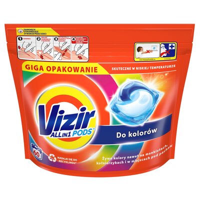 Vizir Kapsułki Kolor 60 szt.