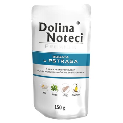 Dolina Noteci PREMIUM BOGATA W PSTRĄGA DOYPACK 150 G