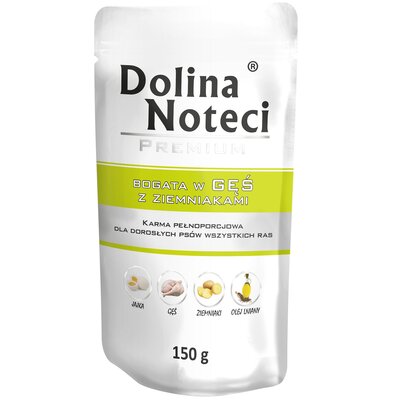 Dolina Noteci PREMIUM GĘŚ Z ZIEMNIAKAMI DOYPACK 150 G