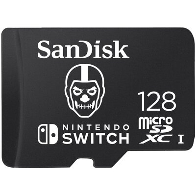Karta pamięci SANDISK microSDXC 128GB Fortnite Skull Trooper | Bezpłatny transport