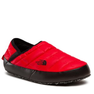 Kapcie The North Face - Thermoball Traction Mule V NF0A3UZNKZ31-070 Tnf Red/Tnf Black