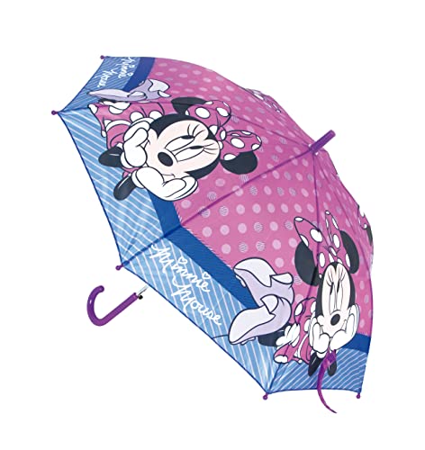 Parasol automatyczny Safta Minnie Mouse Lucky, 480 mm, Rosa, único