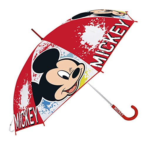 Parasol ręczny Safta Mickey Mouse Happy Smiles, 460 mm, Multicolor, único