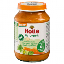 Holle Danie dla niemowlaka - mix warzywny 190 g Bio