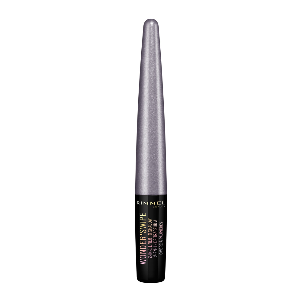 Rimmel WONDER`SWIPE - 2-IN-1 LINER TO SHADOW - Eyeliner i cień do powiek w jednym - 001 SLAY RIMTECPJE-WJE-05