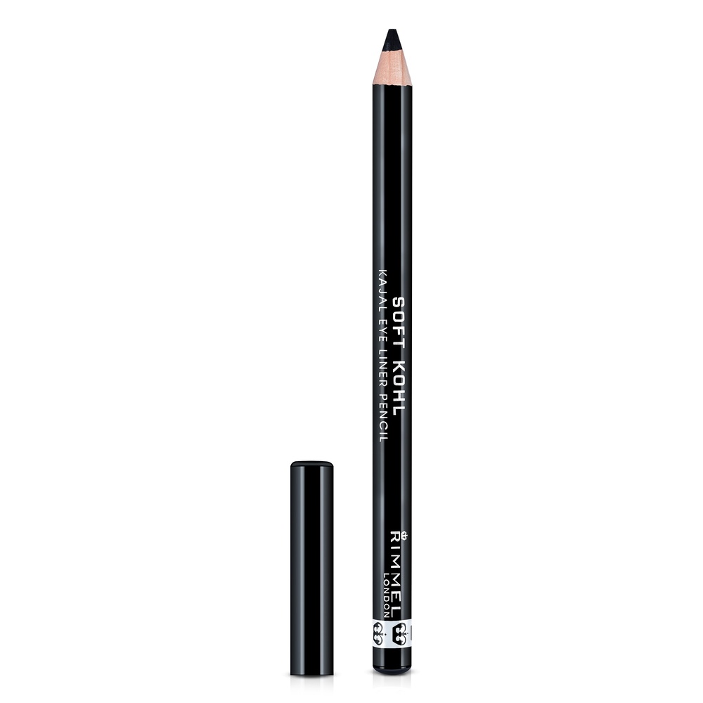 Rimmel Soft Kohl Kajal Eye Liner Pencil kredka do oczu 061 Jet Black 1,2g