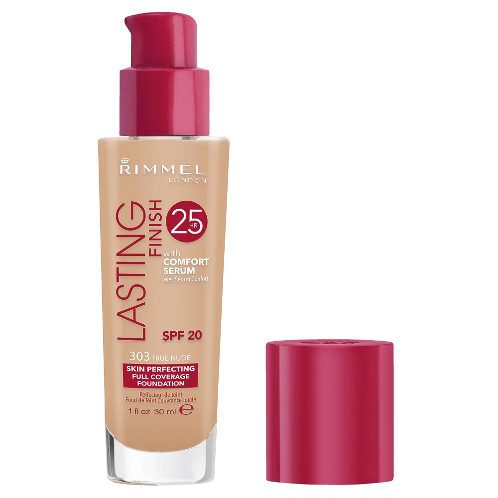 Rimmel London London Lasting Finish 25hr SPF20 podkład 30 ml dla kobiet 303 True Nude