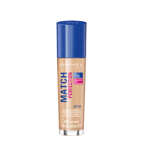 Rimmel London do perfekcji Foundation światło Nude 34778804102