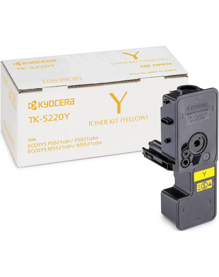 Toner Kyocera TK-5220Y 1200 str A4 Yellow ECOSYS M5521cdn / M5521cdw