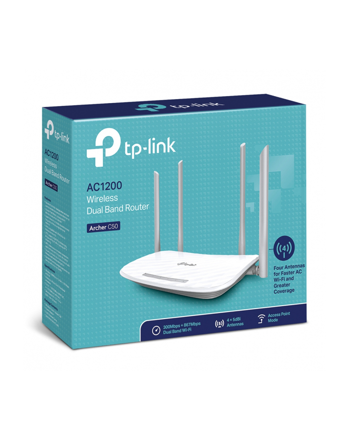TP-Link Archer C50 Wi-Fi 2 4/5GHz AC1200