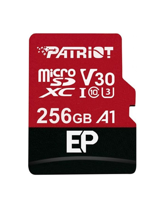 Patriot EP Series 256GB MICRO SDXC V30, up to 100MB/s