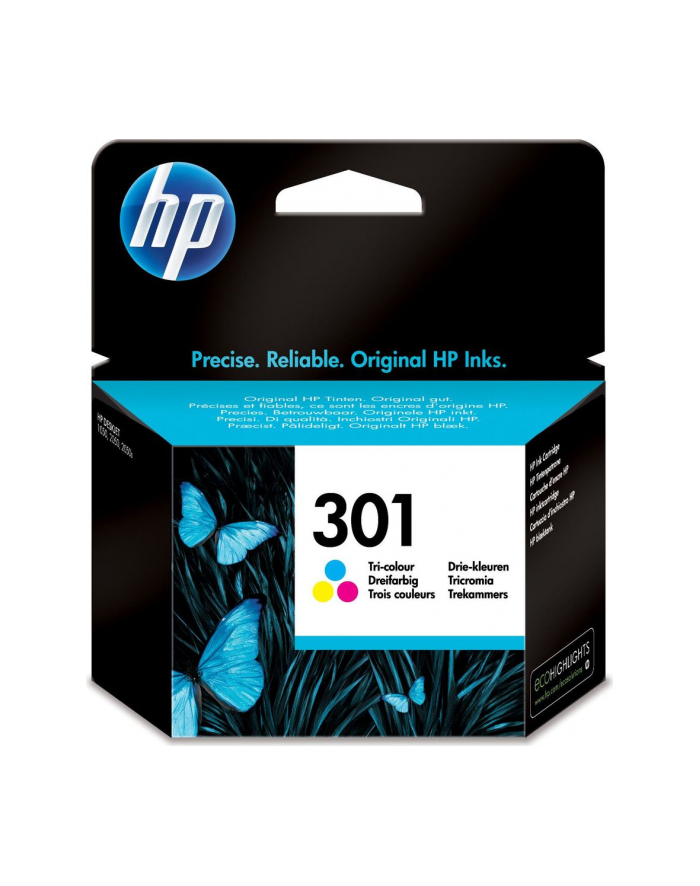 Tusz HP 301 tri-colour BLISTER ALL