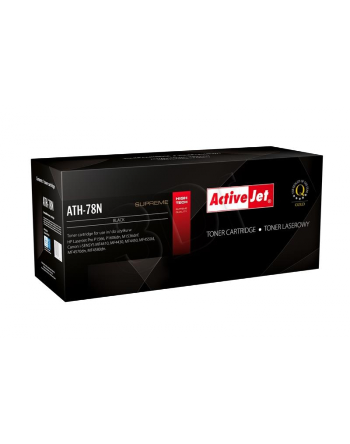 ACTIVEJET HP  CE278A  CRG728 LJ P1566/P1606DN 2.5K BLACK ATH-78N / AT-78N