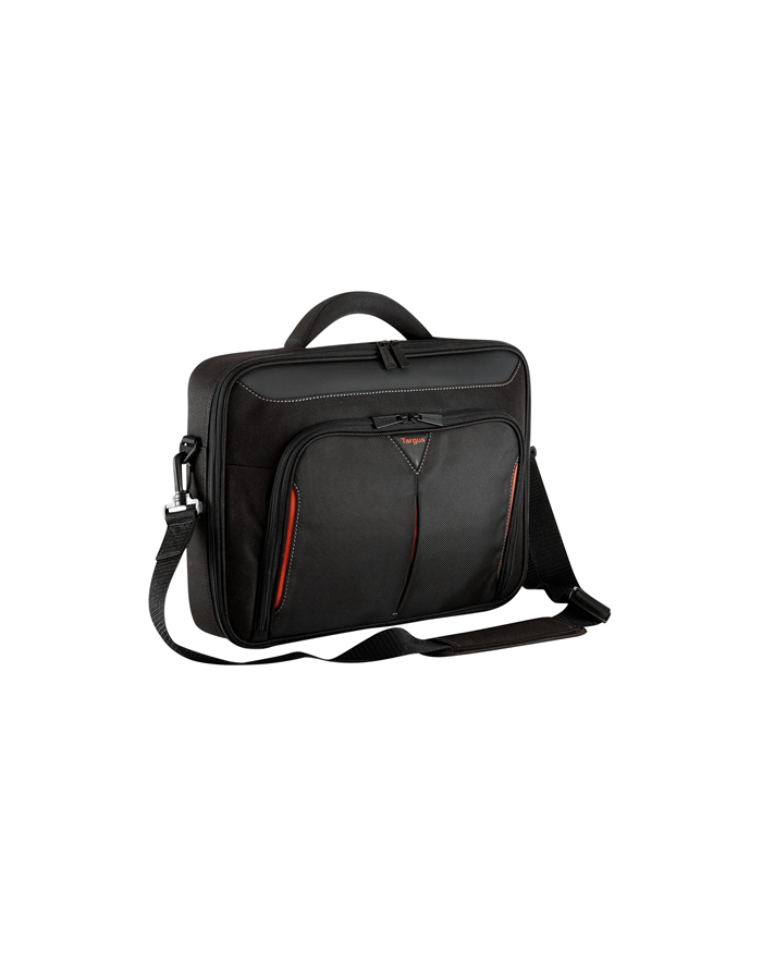 Torba Targus Classic+ Clamshell do notebooka 13'' - 14.1'' (czarno-czerwona)