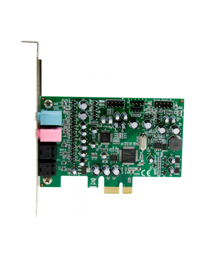 7.1 CHANNEL PCIE SOUND CARD StarTech.com 7.1 Kanal PCI Express Soundkarte - PCIe Sound Karte mit SPDIF optisches Kabel - 24-bit - 192KHz PEXSOUND7CH