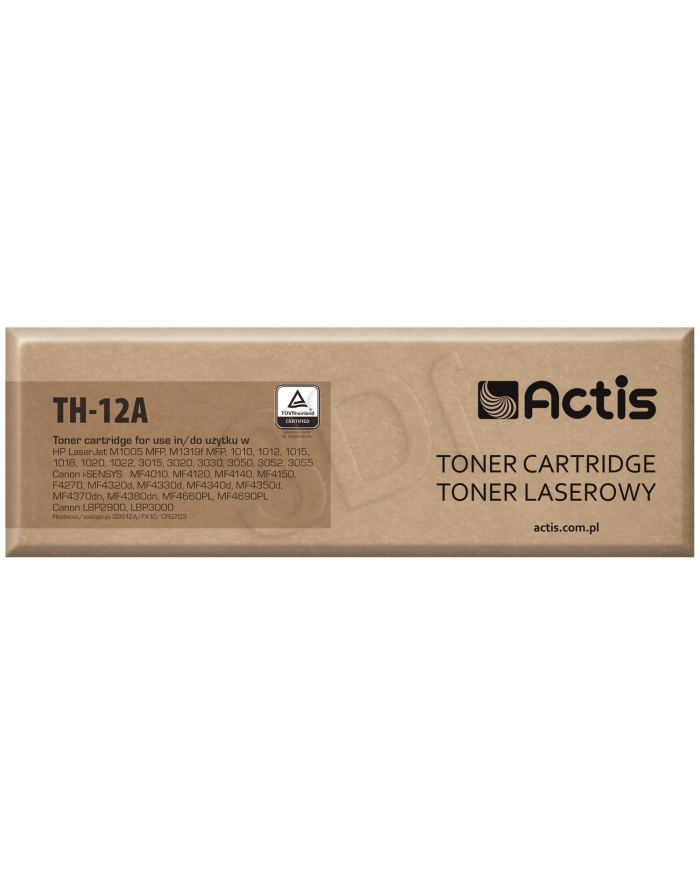 Actis toner HP Q2612A LJ 1010/1020 NEW 100%      TH-12A